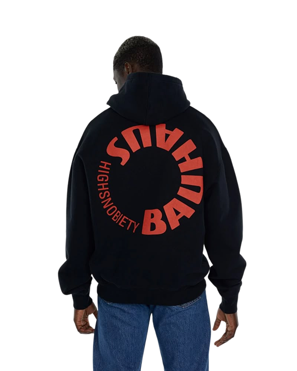 Sight Snoverty - printed frop shoulder hoodie